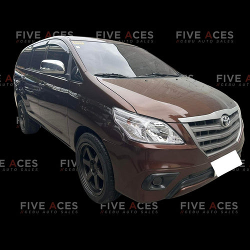 2015 TOYOTA INNOVA E 2.8L DSL MANUAL TRANSMISSION - Cebu Autosales by Five Aces - Second Hand Used Car Dealer in Cebu