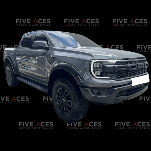 2023 FORD RANGER RAPTOR 2.0L BI - TURBO AUTOMATIC TRANSMISSION (6T KMS ONLY!) - Cebu Autosales by Five Aces - Second Hand Used Car Dealer in Cebu